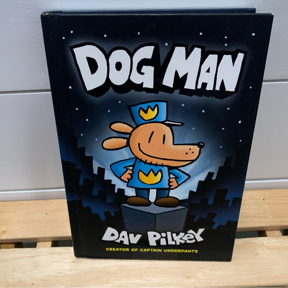 Dog Man,  graphic novel, first book.
